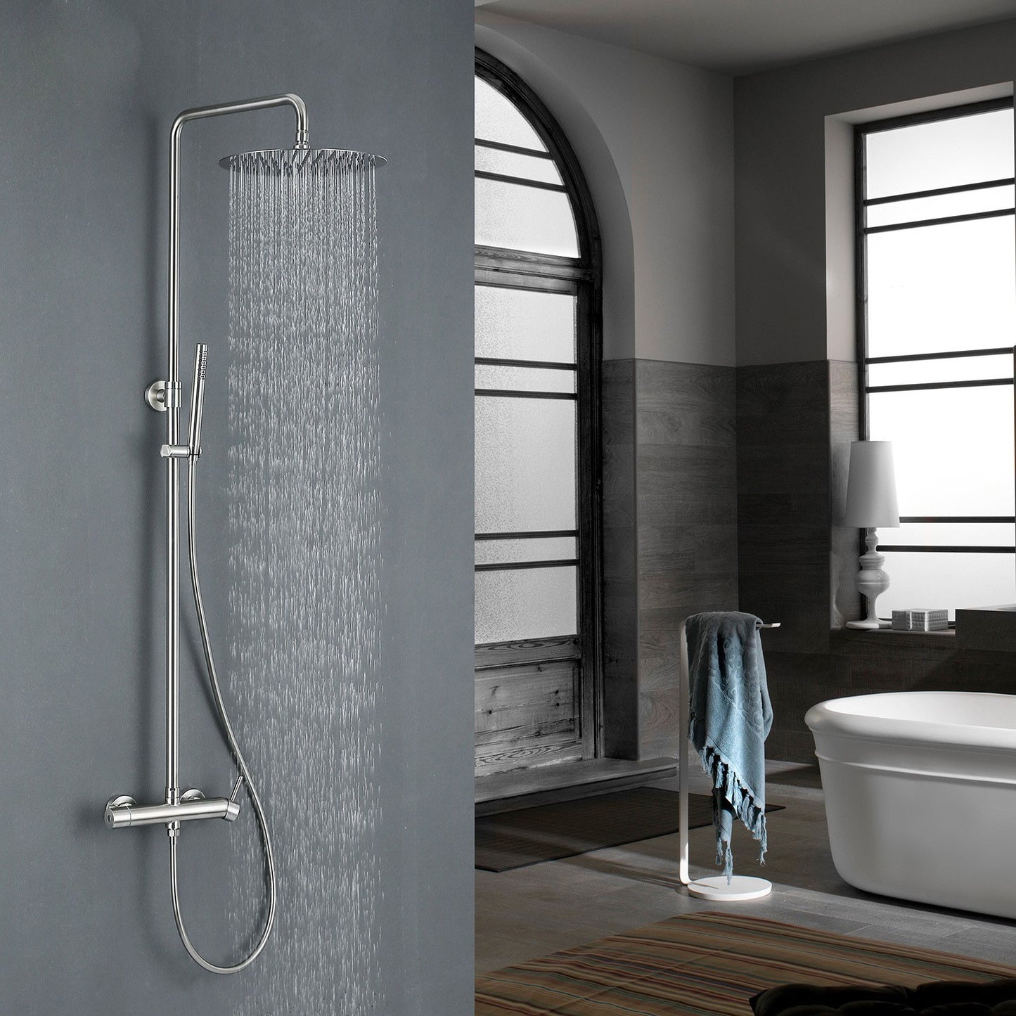 Shower faucet set