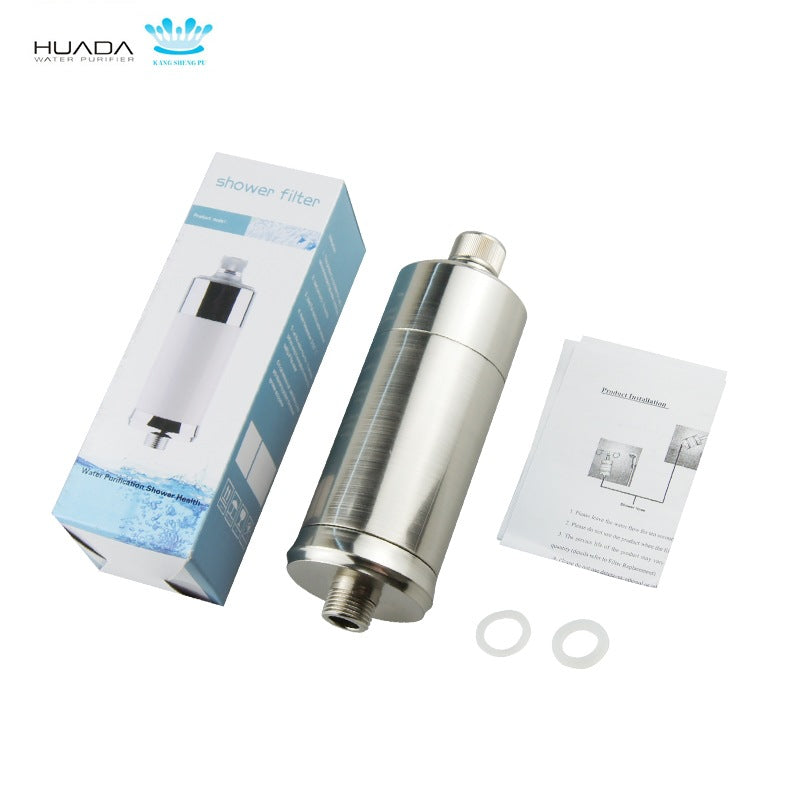 Shower Filter Cartridge with Activated Carbon for Dechlorination