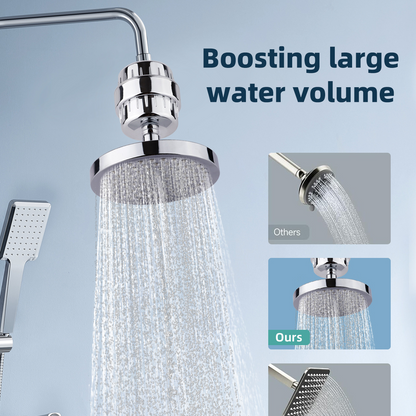 Shower Filter with Overhead Spray