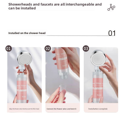 Shower head filter