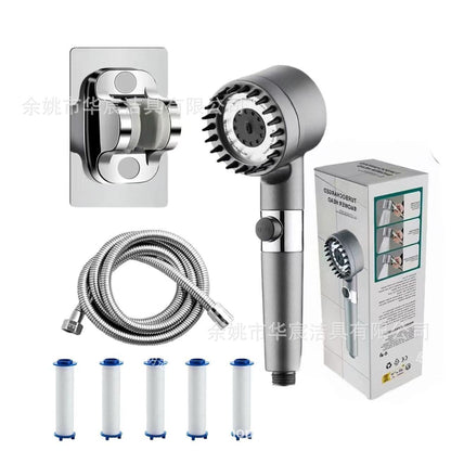 Shower head with bracket