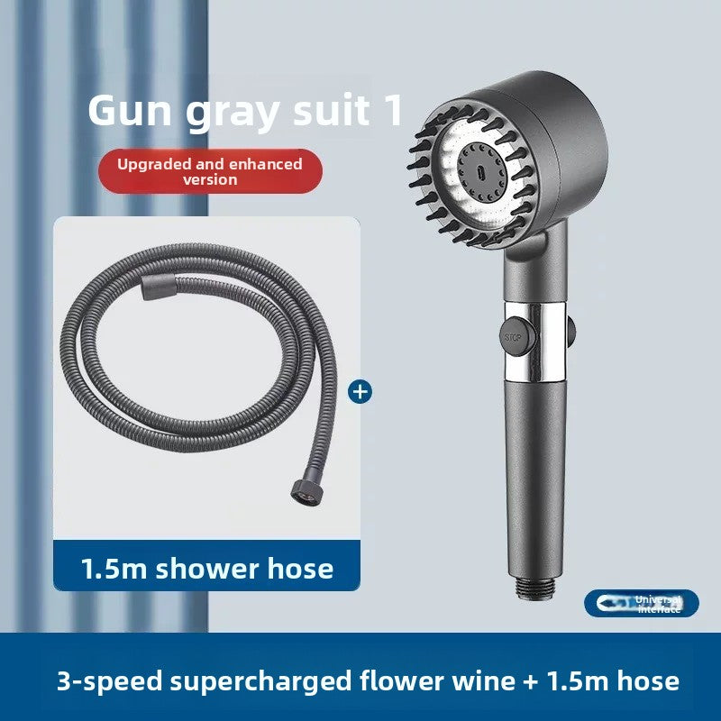 Shower head with bracket