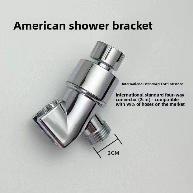 Shower head with bracket