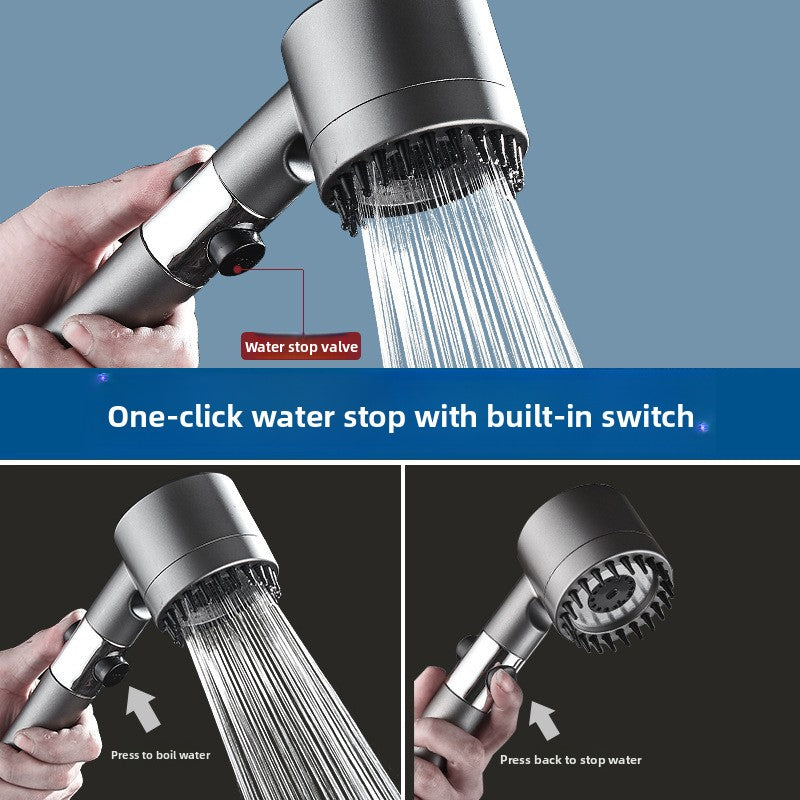 Shower head with bracket