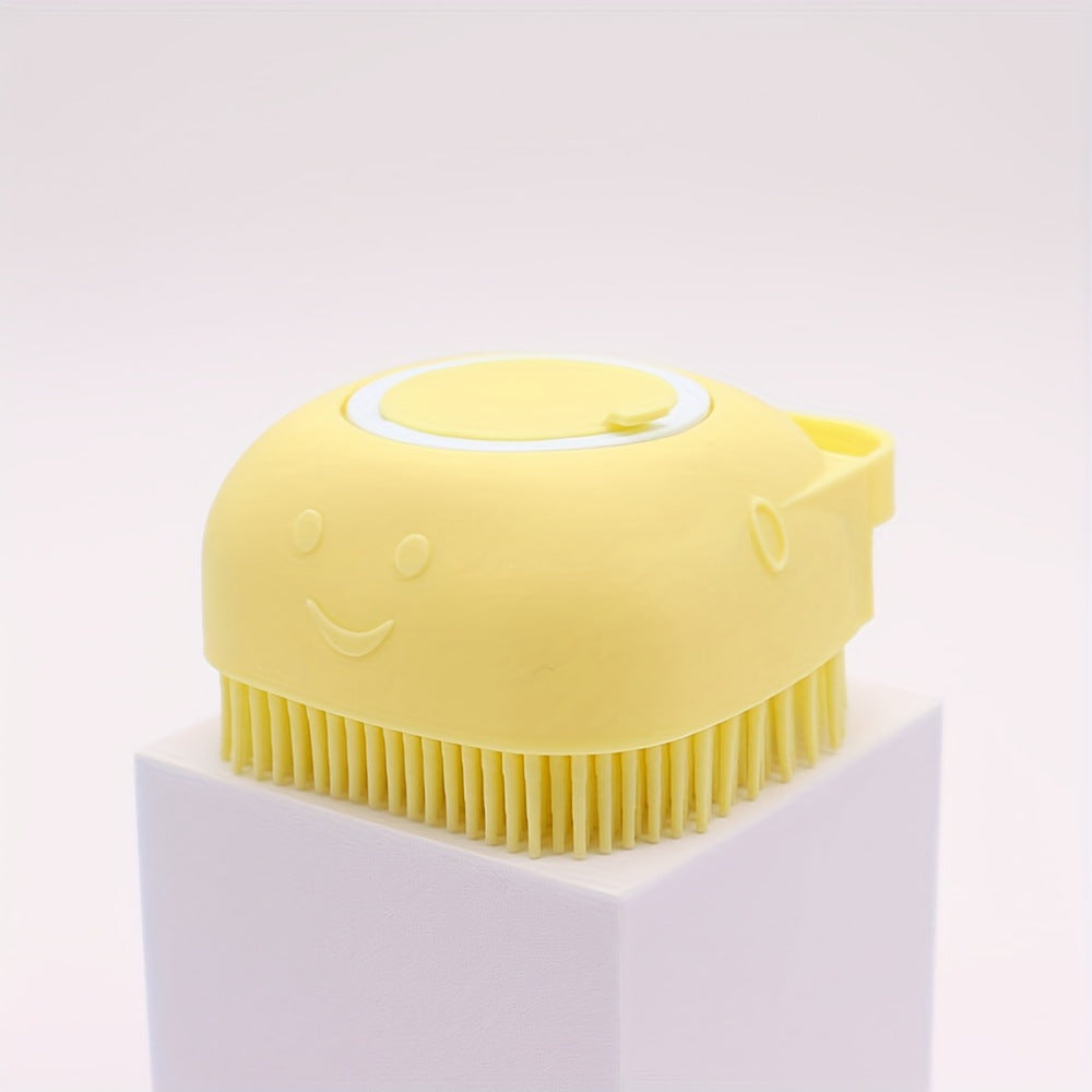 Shower massage brush
