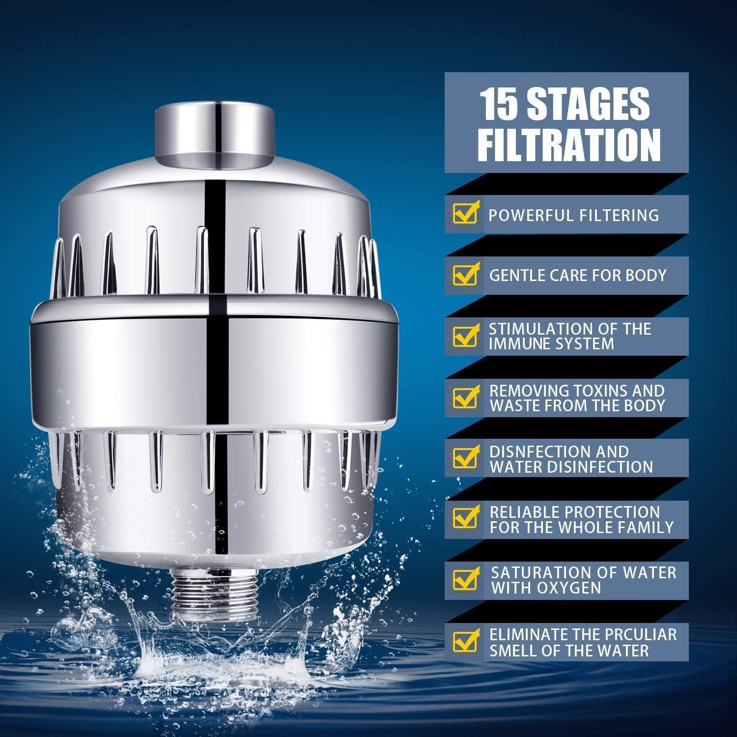 Showerhead water purifier