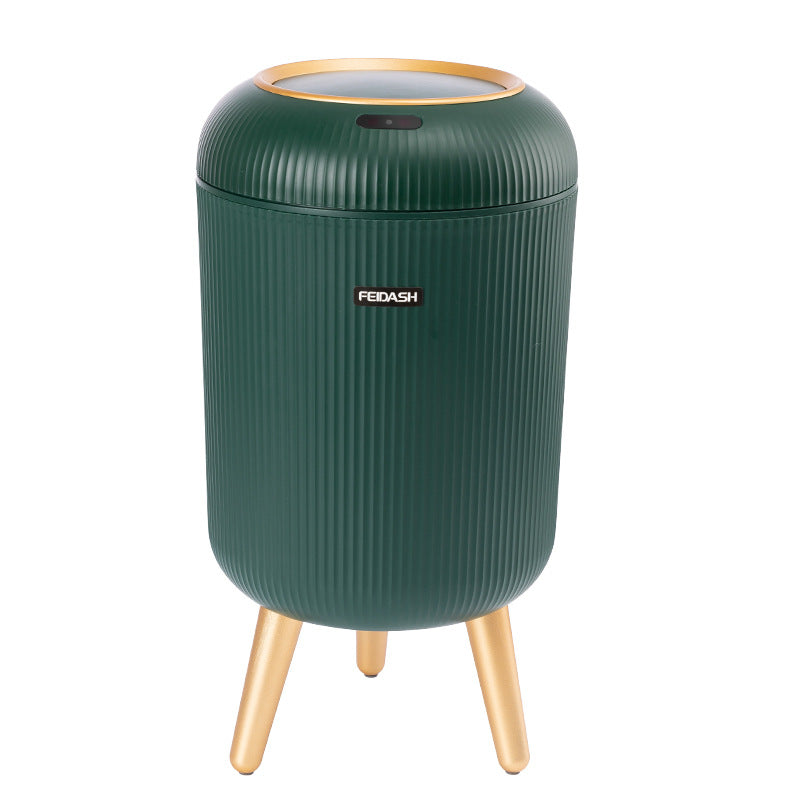 Shuangyi Smart Sensor Trash Can with Delayed Lid