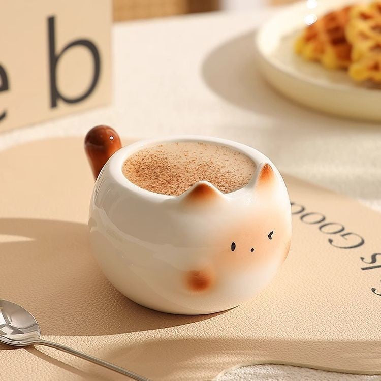 Siamese Cat Ceramic Coffee Mug