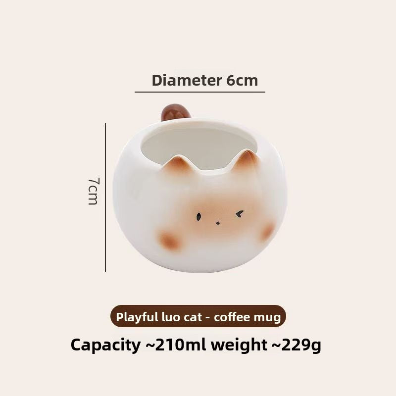 Siamese Cat Ceramic Coffee Mug