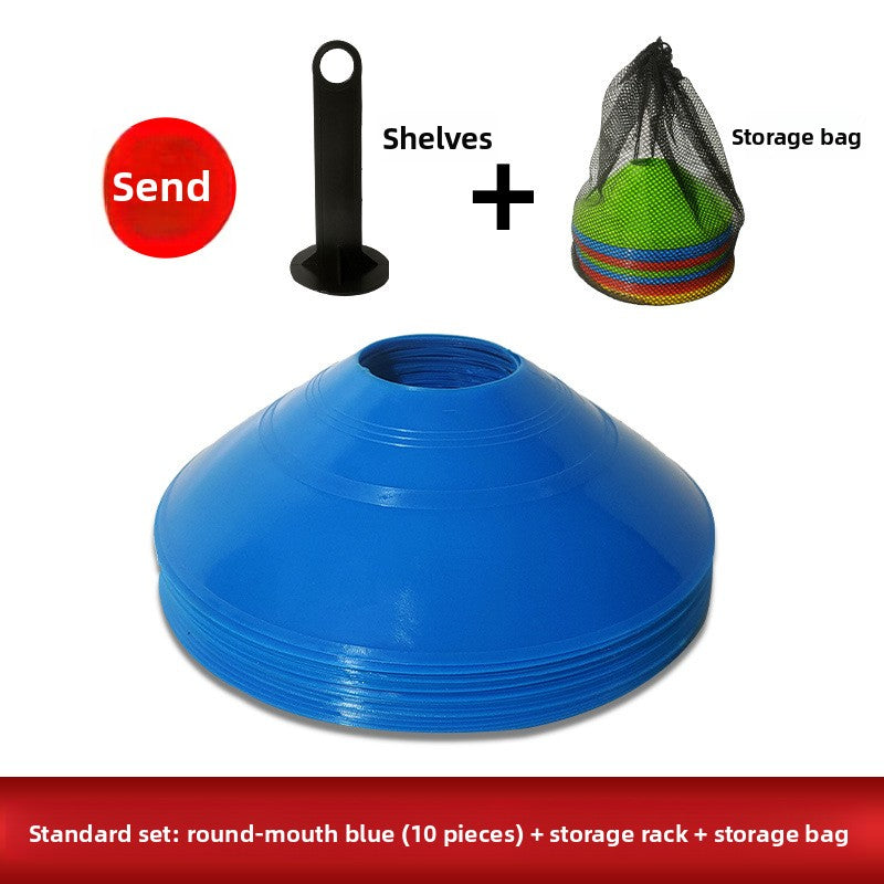 Sign Plate Obstacle Ball Holder Logo Sign Butterfly Pier Pad Pile Roadblock Football Training Equipment Digital Sign Plate