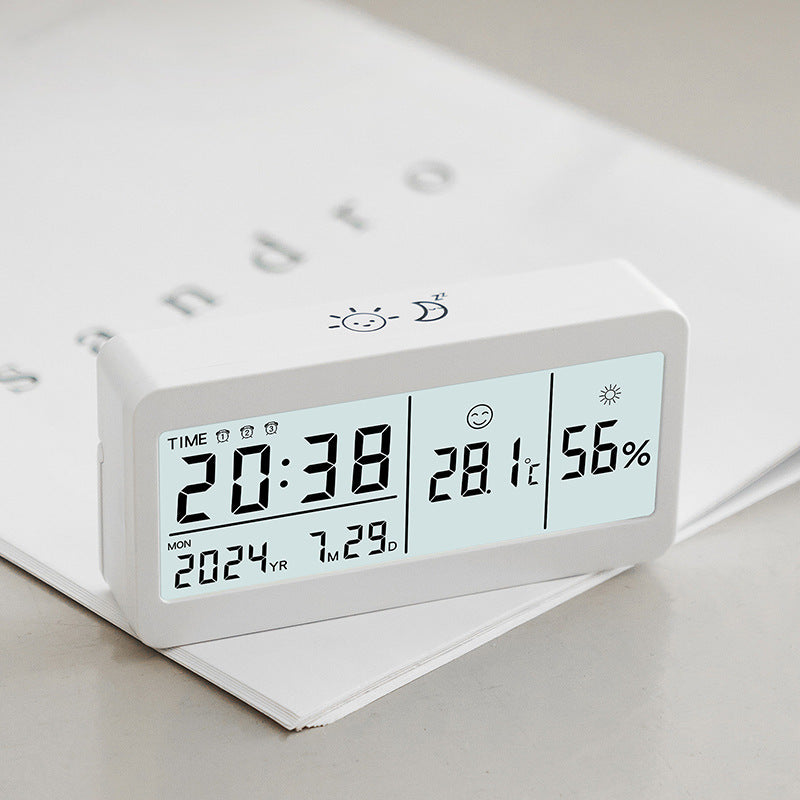 Silent alarm clock