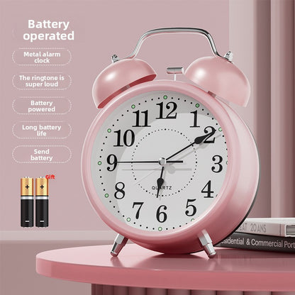 Silent Analog Digital Alarm Clock