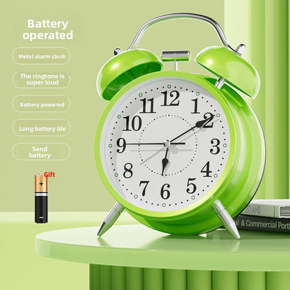 Silent Analog Digital Alarm Clock