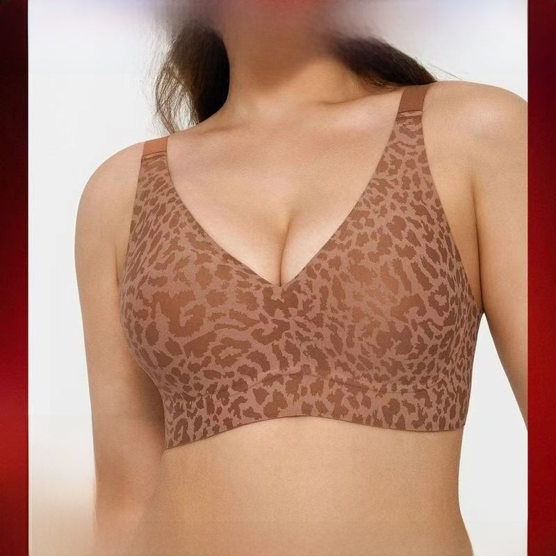 Silent and without steel rings bra