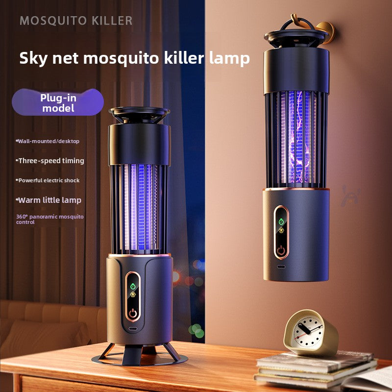 Silent Photocatalyst Mosquito Killer Lamp with Electric Shock