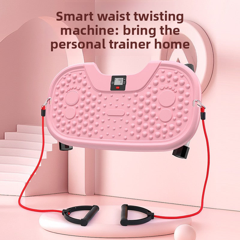 Silent rotating waist training machine