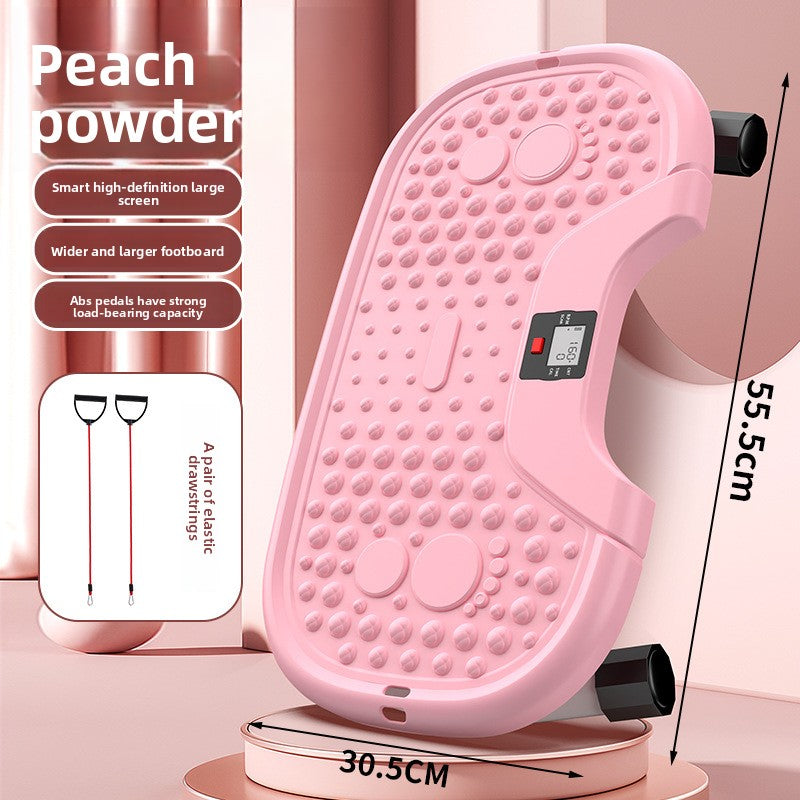 Silent rotating waist training machine