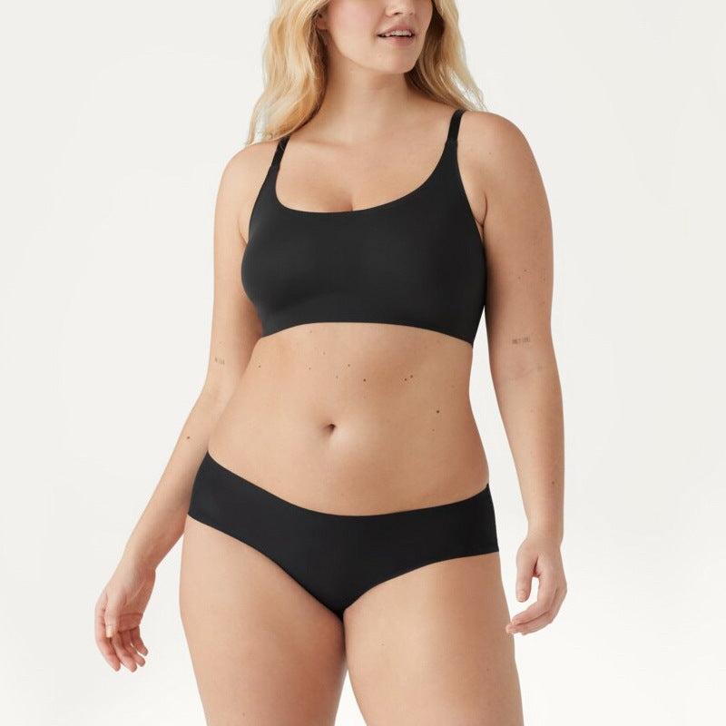 Silent Seamless Backless Bra Set