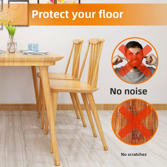 Silent Silicone Chair Foot Covers