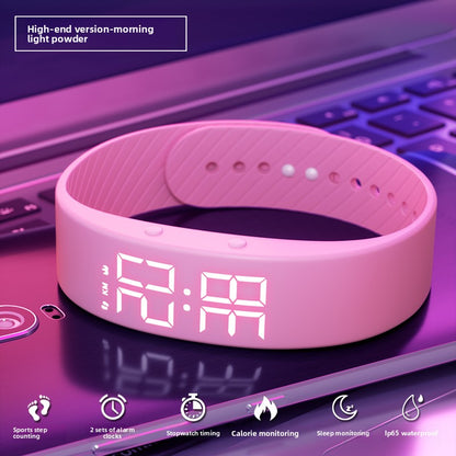 Silent vibration electronic watch