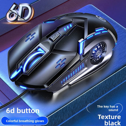Silent wired mouse
