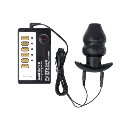 Silicone anal plug