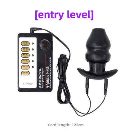 Silicone anal plug