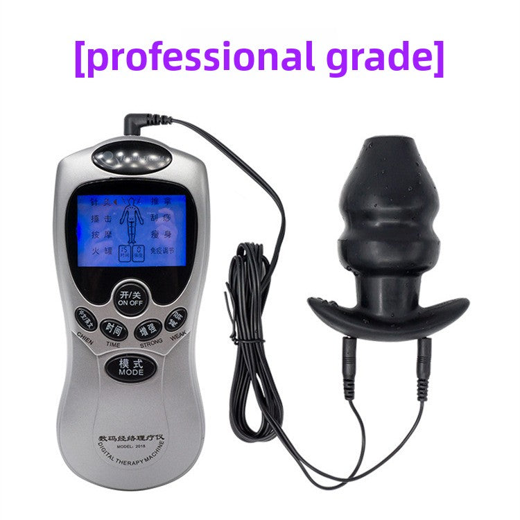 Silicone anal plug