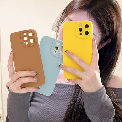 Silicone Anti-Drop Phone Case for iPhone Series