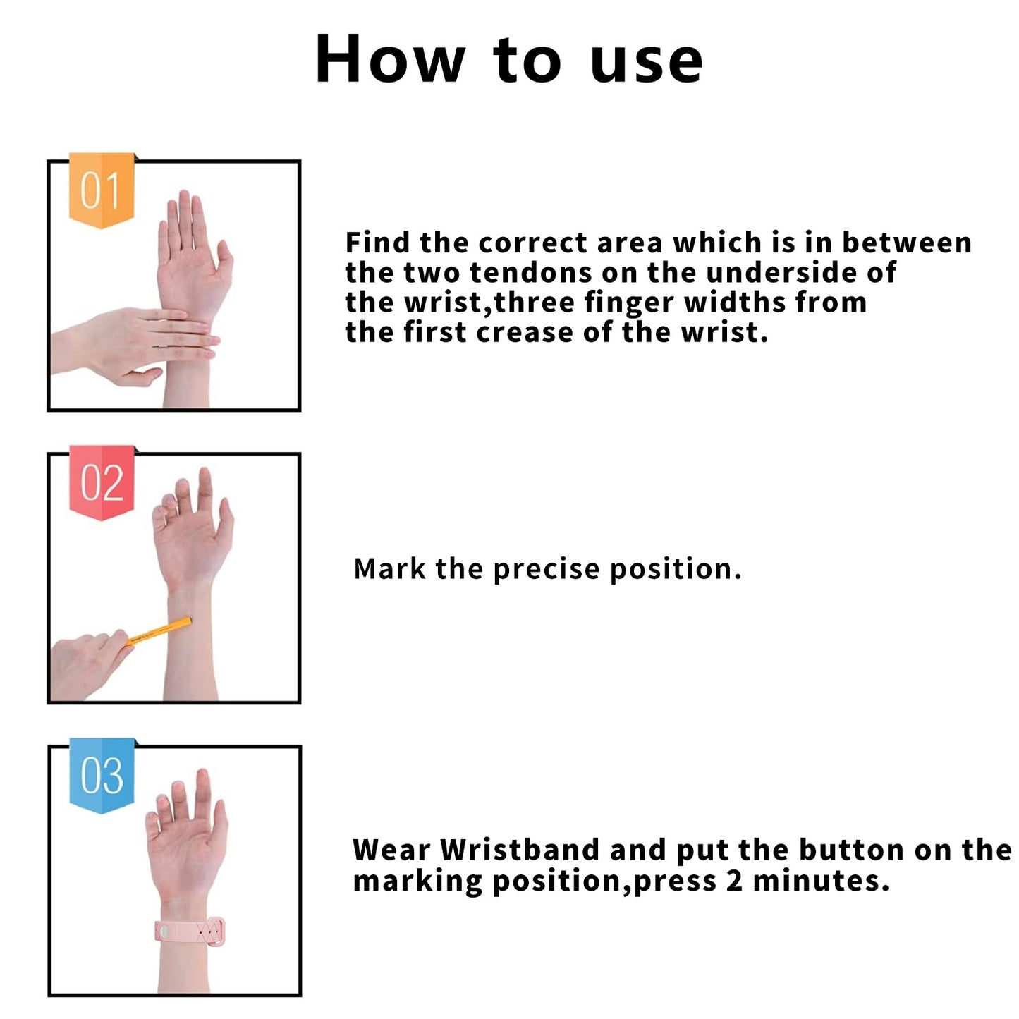 Silicone Anti-glare Bracelet