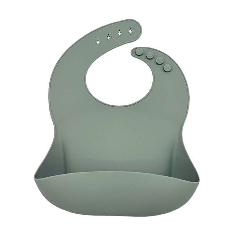 Silicone baby bib