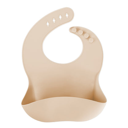 Silicone baby bib