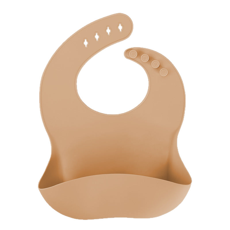 Silicone baby bib