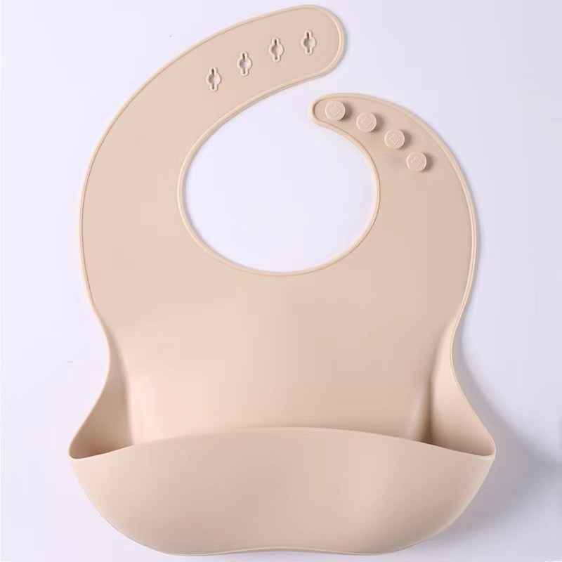 Silicone baby bib