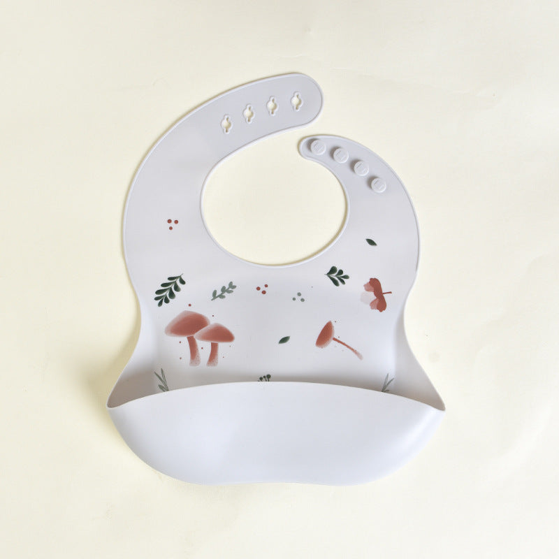 Silicone baby bib