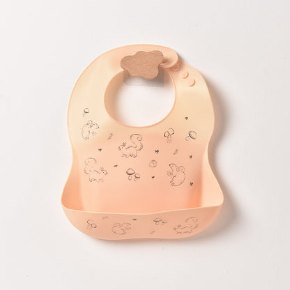 Silicone baby bib