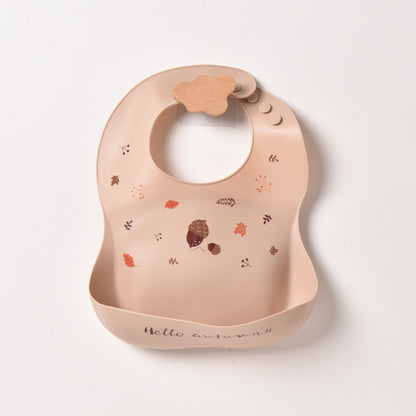 Silicone baby bib