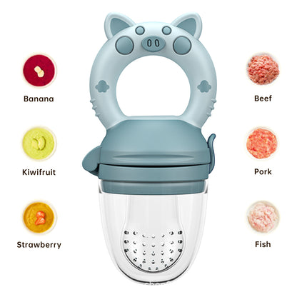 Silicone Baby Fruit Feeder Teether Pacifier