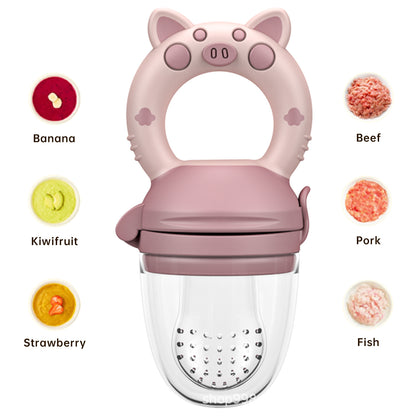 Silicone Baby Fruit Feeder Teether Pacifier
