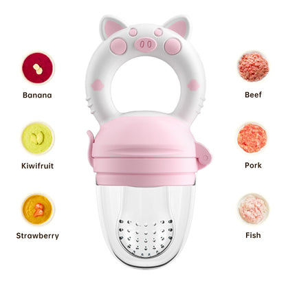 Silicone Baby Fruit Feeder Teether Pacifier