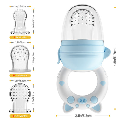 Silicone Baby Fruit Feeder Teether Pacifier