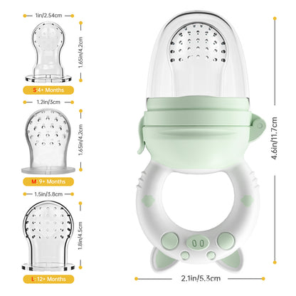 Silicone Baby Fruit Feeder Teether Pacifier