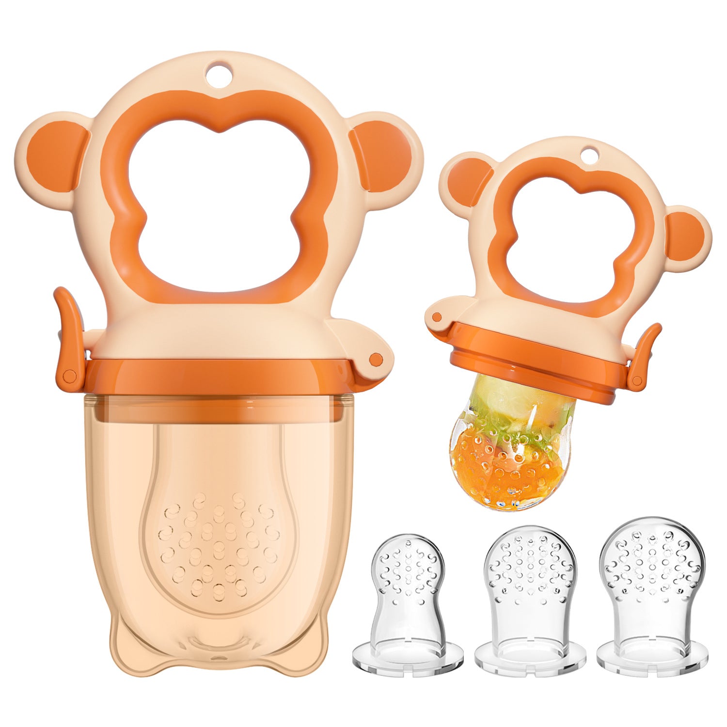 Silicone Baby Fruit Feeder Teether Pacifier