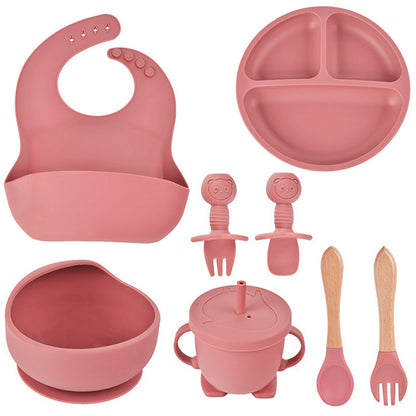 Silicone Baby Tableware Set