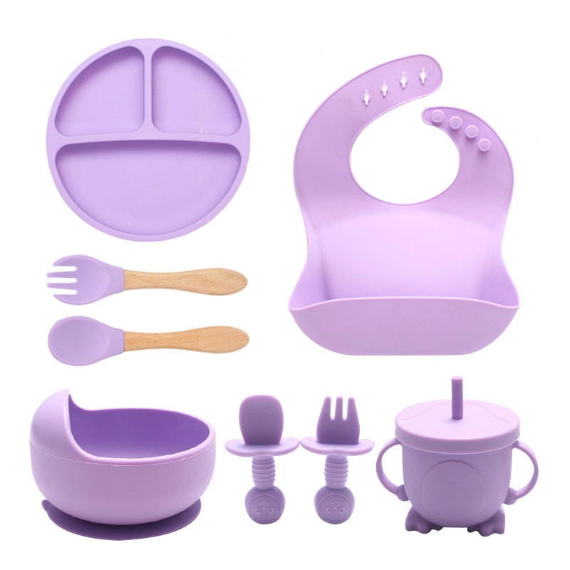 Silicone Baby Tableware Set