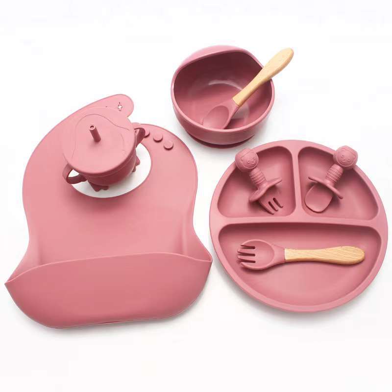 Silicone Baby Tableware Set