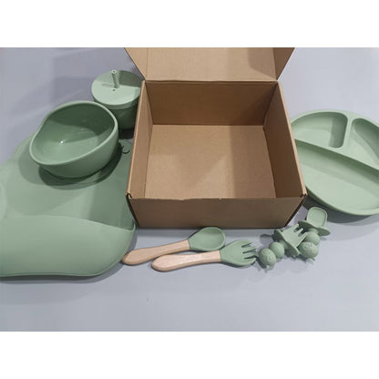 Silicone Baby Tableware Set