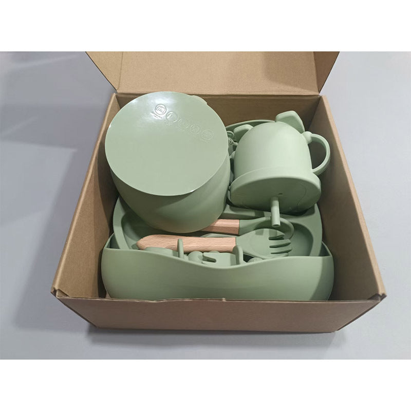 Silicone Baby Tableware Set