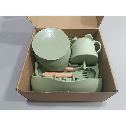 Silicone Baby Tableware Set