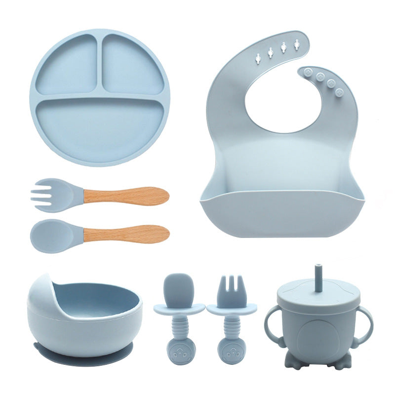 Silicone Baby Tableware Set